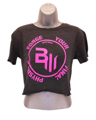 women's crop top tee